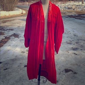 Red kimono